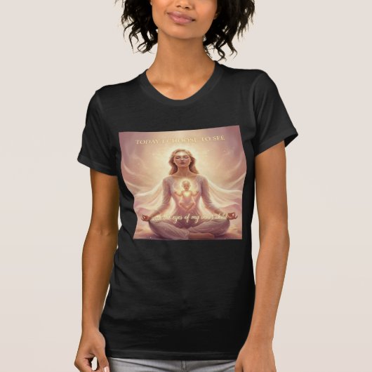 Today I Choose – Inner Child Meditation Light T-Shirt (Vorderseite)