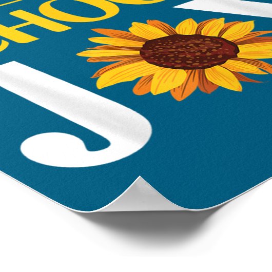 Today I Choose Joy  Poster (Ecke)