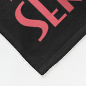 Today I'm A Serious Goose Funny Cowboy Goose  Fleecedecke (Ecke)