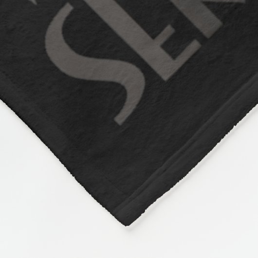 Today I'm A Serious Goose Funny Cowboy Goose Fleecedecke (Ecke)