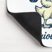 Today I'm A Serious Goose Funny Lifting Weights Gy Mousepad (Ecke)