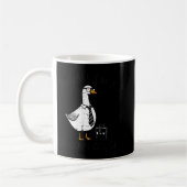 Today Im Serious Goose Briefcase Funny Silly Humor Kaffeetasse (Links)