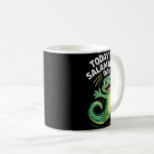 Today Is A Salamander Day Funny Cute Cartoon Herpe Kaffeetasse (VorderseiteRechts)