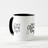 Today Is Closing Day Tasse (Vorderseite Links)