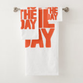 Today is the day badhandtuch set (Insitu)