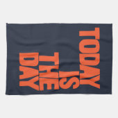 Today is the day geschirrtuch (Horizontal)