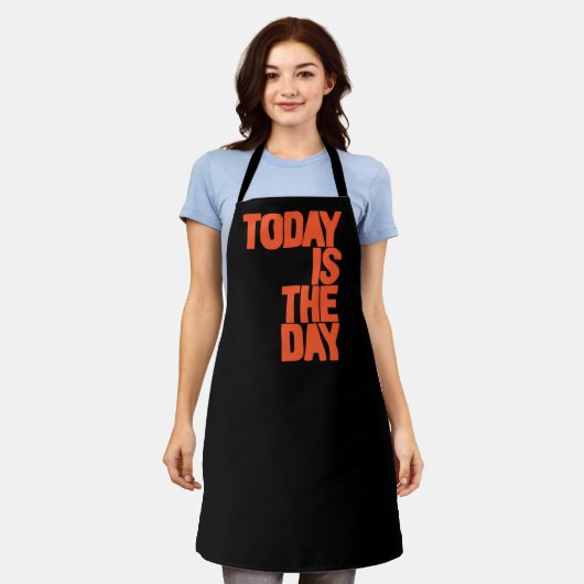 Today is the day schürze (Getragen)