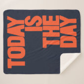 Today is the day sherpadecke (Vorderseite (Horizontal))