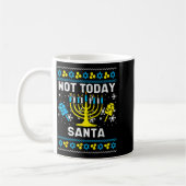 Today Santa Not Ugly Hanukkah Chanukah Jewish Wome Kaffeetasse (Links)