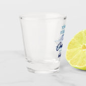 Today's Forecast Cruisin' and Boozin' Shot Glass Schnapsglas (Links)