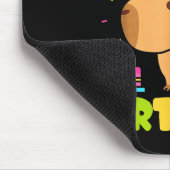 Todays My Birthday Girls Capybara Lovers Birthday  Mousepad (Ecke)