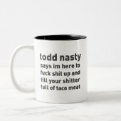 Todd eklig zweifarbige tasse (Links)