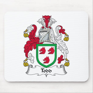 Todd-Familienwappen Mousepad