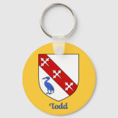 Todd Family Shield-Schlüsselanhänger Schlüsselanhänger (Vorderseite)
