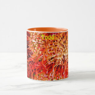 TODD ~ Personalisiert schönes Banksia ~ Tasse