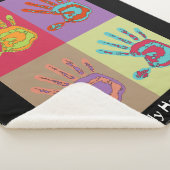 Todd Rundgren eindeutig Human 50"x60"-Fleece  Sherpadecke (3/4)