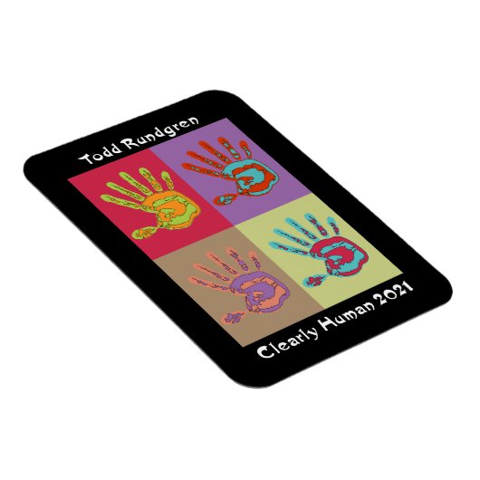Todd Rundgren klar Menschenhand Magnet (Rechte Seite)