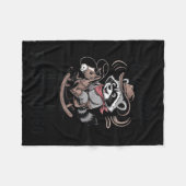 Toddler Actually This Is My First Rodeo Raccoon Co Fleecedecke (Vorderseite (Horizontal))