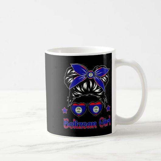 Toddler Belize-shirt Flag Belizean Hispanic Herita Kaffeetasse (Rechts)