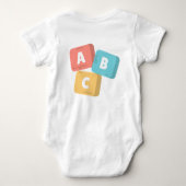Toddler Bodysuit Baby Strampler (Rückseite)