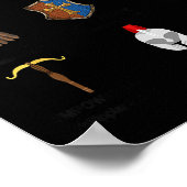 Toddler Boy God Says I Am Armor Of God Brother Son Poster (Ecke)