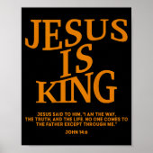Toddler Boy Jesus Is King Camo Christian God Son S Poster (Vorne)