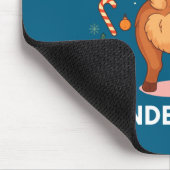 Toddler Christmas Ugly Sweater Guess What Reindeer Mousepad (Ecke)