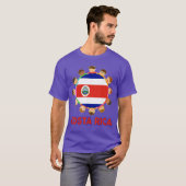 Toddler Costa Rico Flag Costa Rican Hispanic Herit T-Shirt (Vorne ganz)