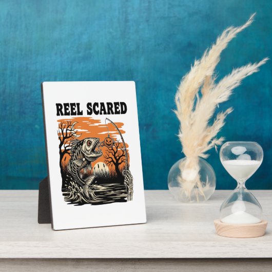 Toddler Fishing Halloween Fotoplatte (Seite)