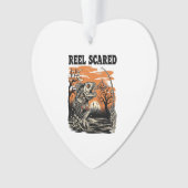 Toddler Fishing Halloween Ornament (Vorderseite)