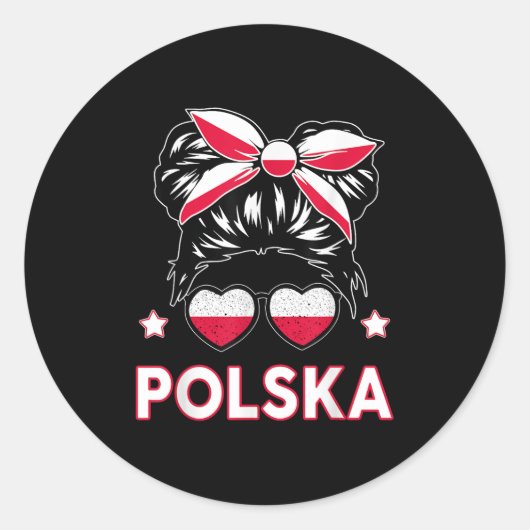 Toddler Girl Lska-shirt Lish Flag Land Kid Youth W Runder Aufkleber (Vorderseite)