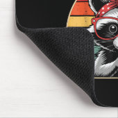 Toddler Girl Stay Trashy Raccoon Feral Mom Funny T Mousepad (Ecke)