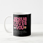 Toddler Jesus Loves You I Nk Christian God Sister Kaffeetasse (Links)