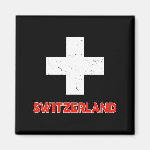 Toddler Swiss-shirt Switzerland Flag Baby Kids Boy Magnet (Vorne)