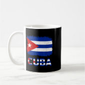 Toddler White Cuban La Cubanita Cuba Flag Hispanic Kaffeetasse (Links)