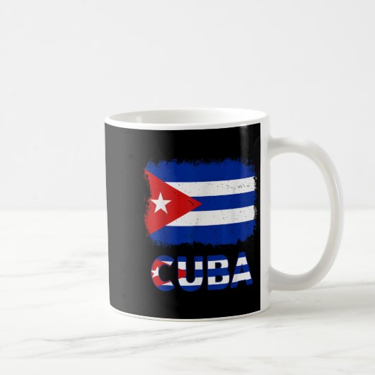 Toddler White Cuban La Cubanita Cuba Flag Hispanic Kaffeetasse (Rechts)