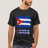 Toddler White Cuban La Cubanita Cuba Flag Hispanic T-Shirt (Vorderseite)