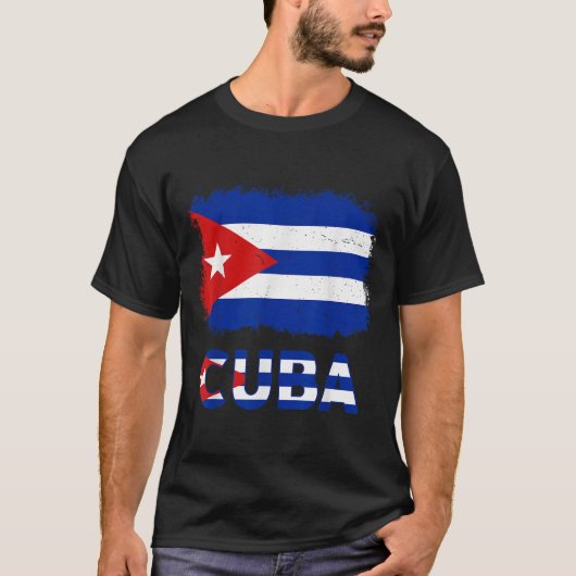 Toddler White Cuban La Cubanita Cuba Flag Hispanic T-Shirt (Vorderseite)
