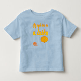 Toddlers' Hanukkah Shirt - "Zayde loves me a latke