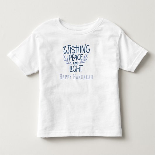 Toddler's Happy Hanukkah t-shirt (Vorderseite)