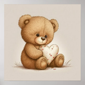 Toddy Bear Poster