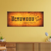 TODE des alten Westens Leinwanddruck (Insitu (Wohnzimmer))