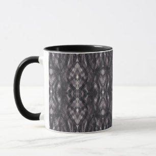 Todes-Abstrakt-Dunkle-Schwarz-Aquarell-Kunst Tasse