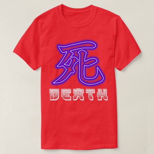 Todes-Kanji T-Shirt (Design vorne)