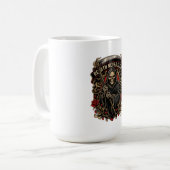 Todes Langarmshirt Kaffeetasse (Vorderseite Links)