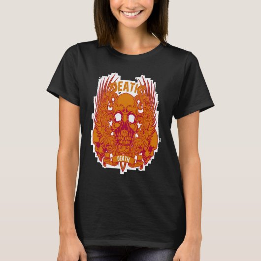 Todes-Schädel T-Shirt (Vorderseite)