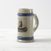 Todes- und Ehrenrunic Stein Bierglas (VorderseiteRechts)