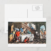 Todes- und Fuchsjagd-Postkarte Postkarte (Vorne/Hinten)