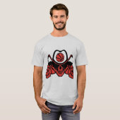 Todesbasketball-Pancard-Sport T-Shirt (Vorne ganz)