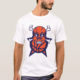 Todesbasketball Skull Sportlogo 50 T-Shirt